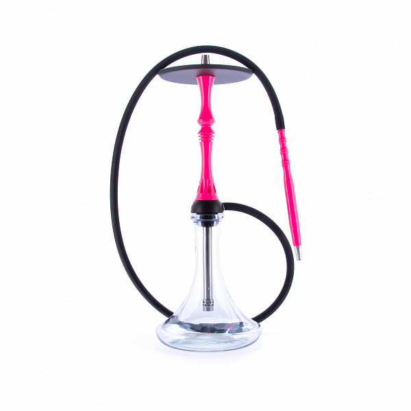 Кальян Alpha Hookah Kappa Rose Fluor (Розовый, 56 см) в Петрозаводске
