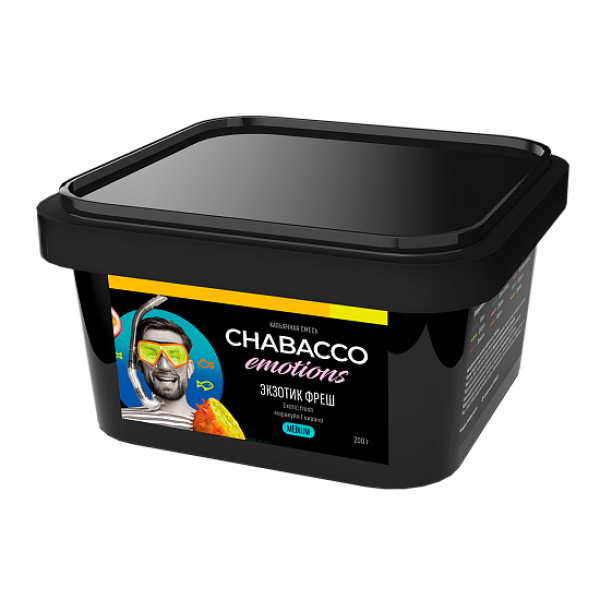 Смесь Chabacco Medium Emotions Exotic fresh (Экзотик фреш) 200 гр в Петрозаводске