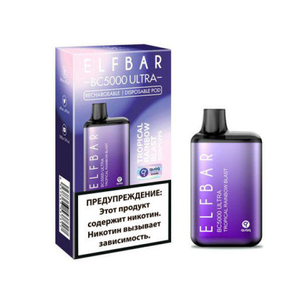 Elfbar BC5000 (Тропические фруктовые конфеты), 5000 тяг в Петрозаводске