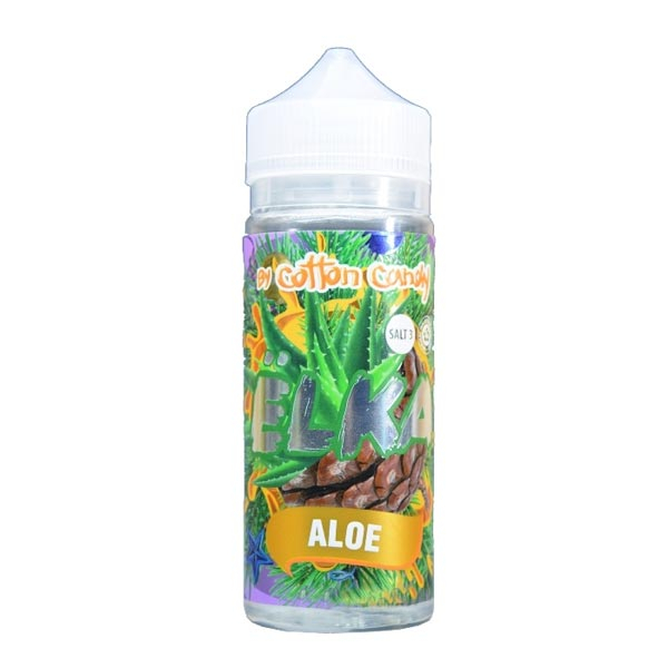 Жидкость Cotton Candy ЁLKA ALOE (Хвоя С Мятой И Алоэ) (120 мл, 0 мг/мл) в Петрозаводске