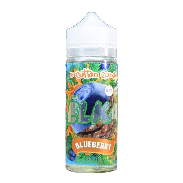 Жидкость Cotton Candy ЁLKA BLUEBERRY (Хвоя С Мятой И Черникой) (120 мл, 0 мг/мл) в Петрозаводске