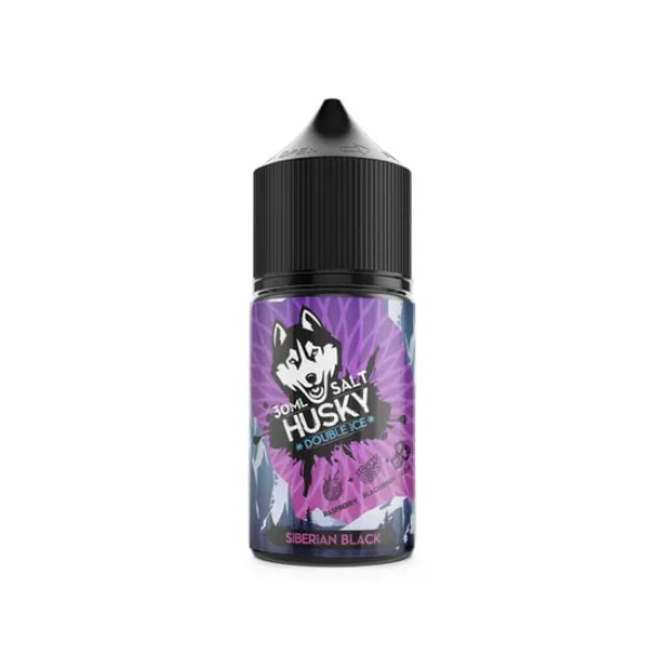 Жидкость Husky salt Double ice Siberian Black (Малина ежевика мята) (30 мл, 20 мг/мл) в Петрозаводске
