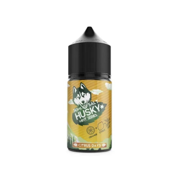 Жидкость Husky salt Mint series Citrus Days (Мороженное апельсин мята) (30 мл, 20 мг/мл) в Петрозаводске