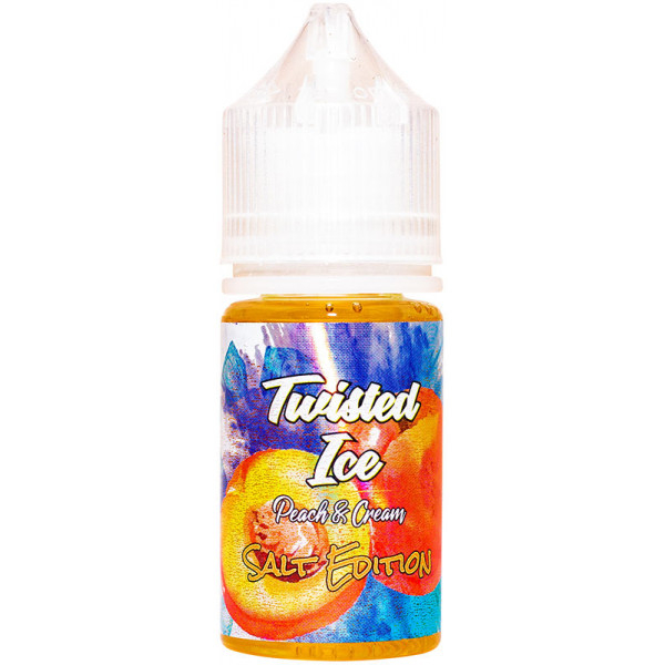 Жидкость Twisted Ice Salt Peach&Cream (Персиково Сливочный Щербет) (30 мл, 20 мг/мл) в Петрозаводске