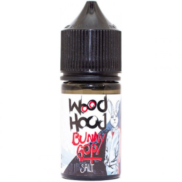Жидкость Wood Hood Bunny Gop (Малина Черника Черная Смородина Лед) (30 мл, 20 мг/мл) в Петрозаводске