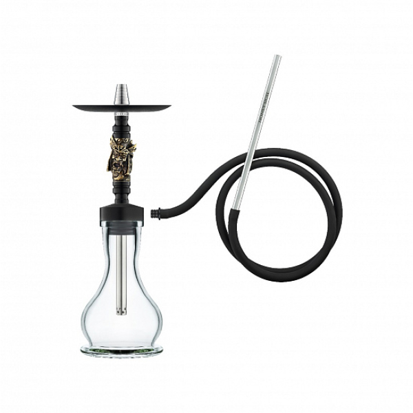 Кальян Honey Sigh Mini Dark Exclusive Samurai Серебристый (38 см) в Петрозаводске