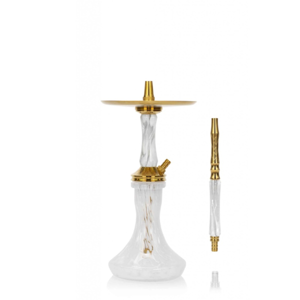 Кальян Ocean Hookah Kaif Small 2 (золотой,белый, 53 см) в Петрозаводске