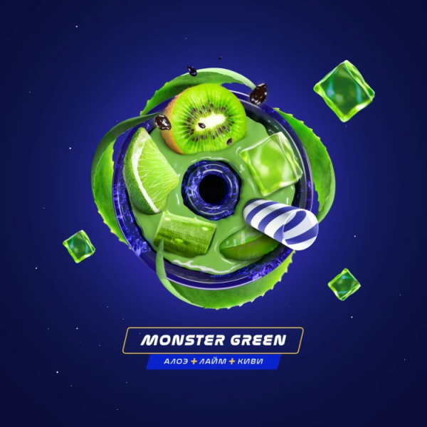 Паста Space Smoke LIGHT Mix Monster  Green (Зеленый Монстр) 30 гр в Петрозаводске