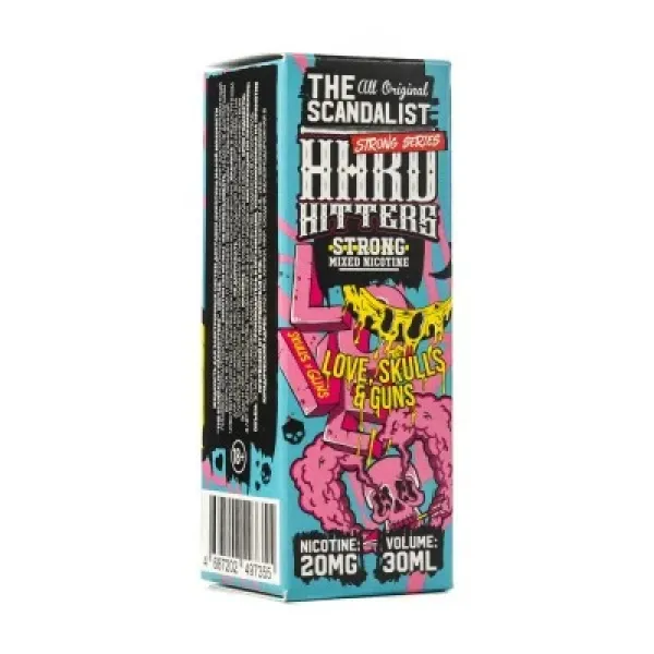 Жидкость The Scandalist Strong Love Skulls Guns 30 мл в Петрозаводске