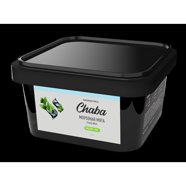 Безникотиновая смесь Chaba Frosty Mint Морозная Мята 200 грамм в Петрозаводске