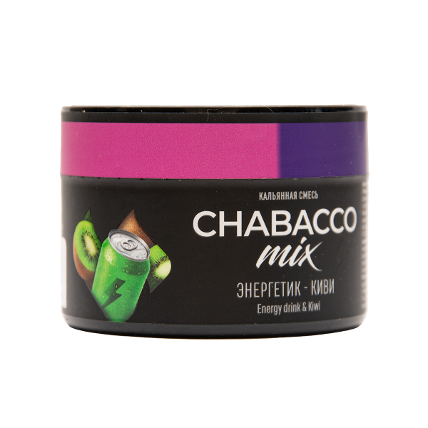 Бестабачная смесь Chabacco Medium Mix Energy Drink & Kiwi 40 грамм в Петрозаводске