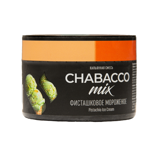 Бестабачная смесь Chabacco Mix Medium Pistachio Ice Cream 50 грамм в Петрозаводске