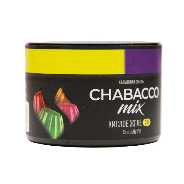 Бестабачная смесь Chabacco Mix Medium Sour Jelly 2.0 50 грамм в Петрозаводске