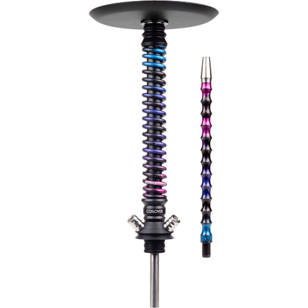 Кальян Mamay Customs Coilover Big Anod Черный Мат Dark Space в Петрозаводске