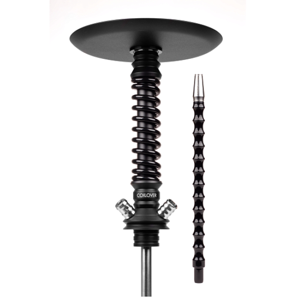 Кальян Mamay Customs Coilovers Mini Base Черный Матовый Черный Глянец в Петрозаводске