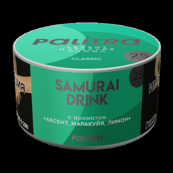 Табак Palitra Samurai Drink Напиток Самурая 25 грамм в Петрозаводске