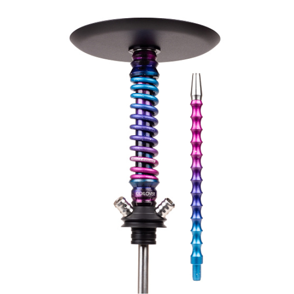 Кальян Mamay Customs Coilovers Mini Special Anod Dark Space Blue Space в Петрозаводске