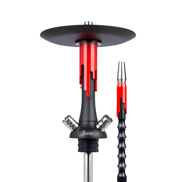 Кальян Mamay Customs Flow Черный Матовый Красный Глянец в Петрозаводске