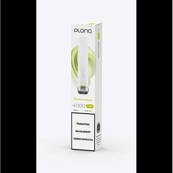 Электронка Plonq Plus Pro 4000 Мелиcса Цедра 4000 затяжек в Петрозаводске