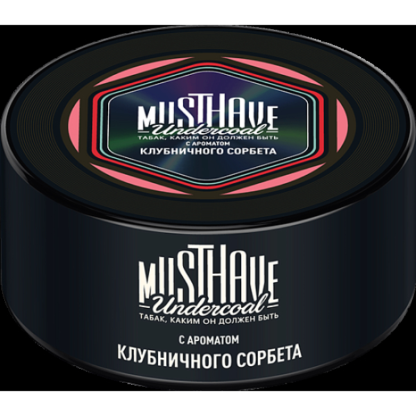 Табак Must Have С Ароматом Клубничный Сорбет 125 грамм в Петрозаводске