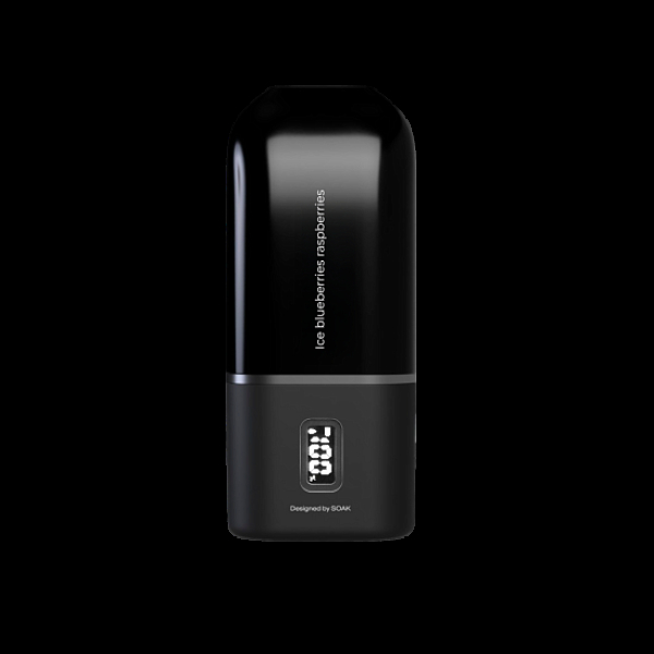 Электронка Soak 13 Ice Blueberries Raspberries Ледяная Черника Малина 13000 затяжек в Петрозаводске